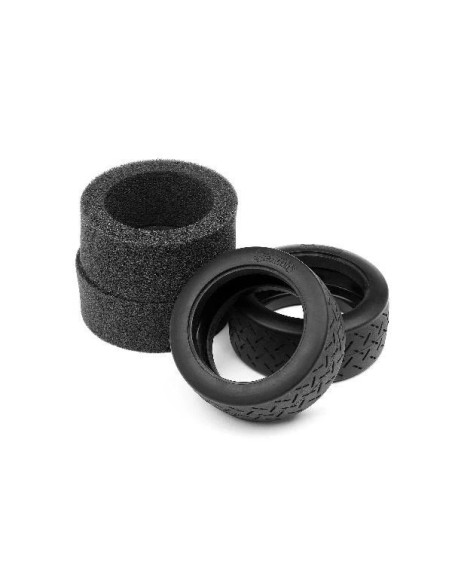 WR8 TARMAC TIRE D COMP (2.2"/57X80mm/2PCS)