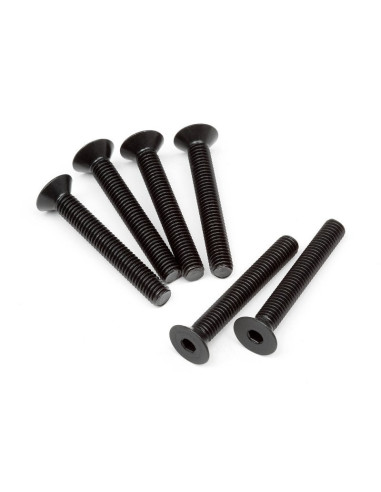 FLAT HEAD SCREW M5X35MM (HEX SOCKET/6PCS)