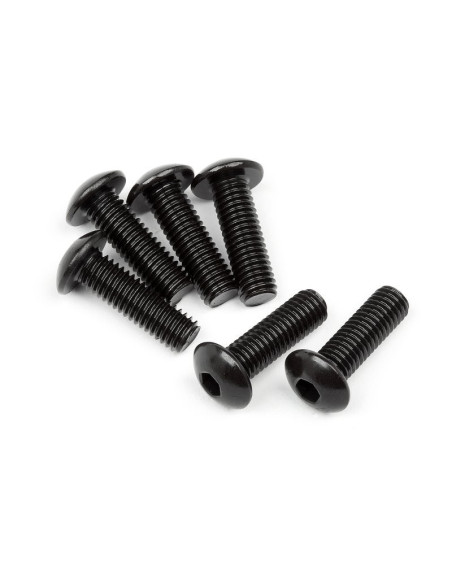 BUTTON HEAD SCREW M5X16MM (HEX SOCKET/6PCS)
