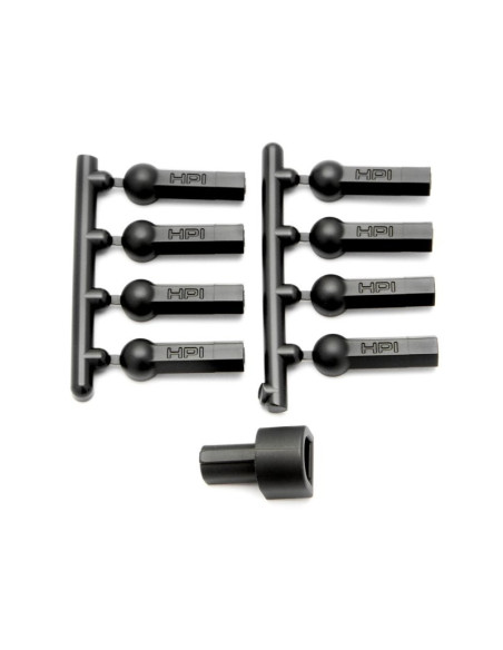 HEAVY DUTY BALL CUP 4.3 X 18MM (8PCS)