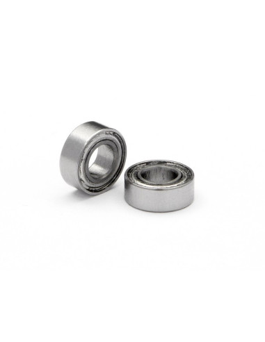 BALL BEARING 4 x  8 x 3mm ZZ (2 pcs)