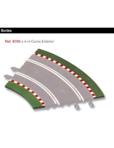 Bordes para curva exterior...