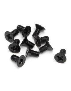 FLAT HEAD SCREW M3X6MM (10PCS)