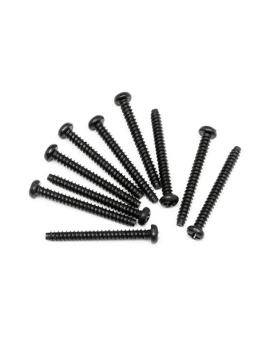 TP. BUTTON HEAD SCREW M3x28mm (10pcs)