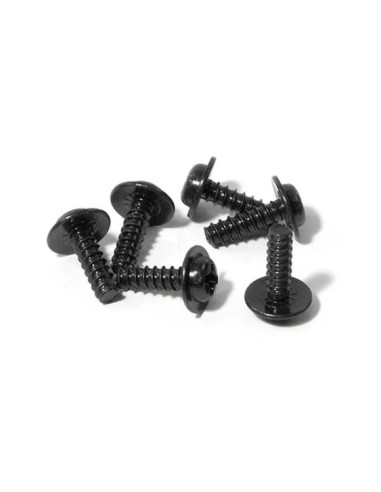 TP. FLANGED SCREW M3x10mm (6pcs)
