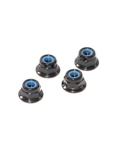 FLANGED LOCK NUT M4 (4pcs)
