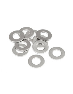 WASHER M5 x 10 x 0.5mm SILVE