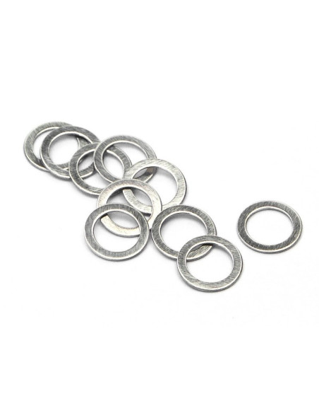 WASHER 4 x 6 x 0.3mm (SILVER)