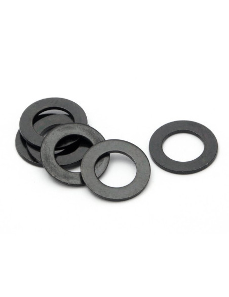 WASHER 7 X 12 X 0.8MM (6PCS/BLACK)
