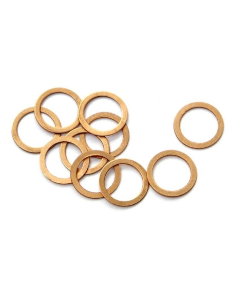 WASHER M4 X 6 X 0.2MM (COPPER/10PCS)