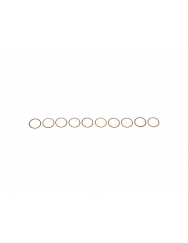 WASHER 10X12X0.1MM (COPPER/10 PCS)
