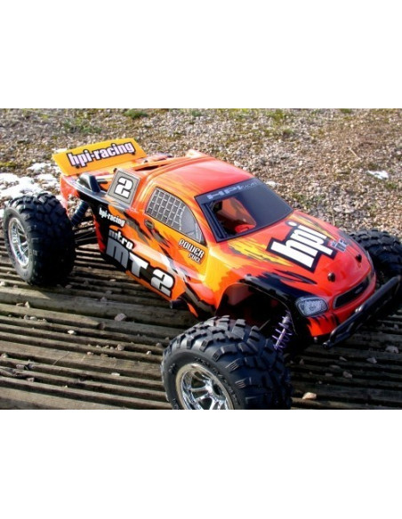 Nitro MT-1 Truck Painted Body org/yel/blk/ MT2 FIT