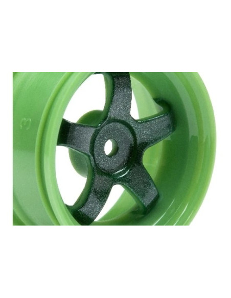 WORK MEISTER S1 WHEEL GREEN 26mm (3mm OS/2pcs)