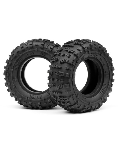 HB Rover Tyre 1.9 (Red/Rock Crawler/2pcs) - Classe 0