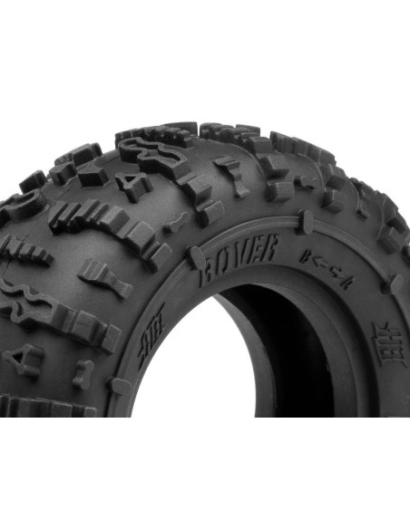 HB Rover Tyre 1.9 (Red/Rock Crawler/2pcs) - Classe 0