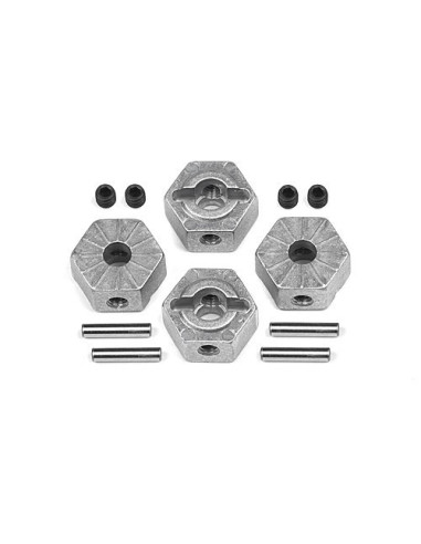 LOCKING HEX WHEEL HUB 12MM (4PCS)