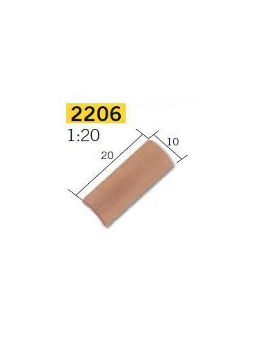 2206 - _Teja Arabe 1/20 Roja AEDES