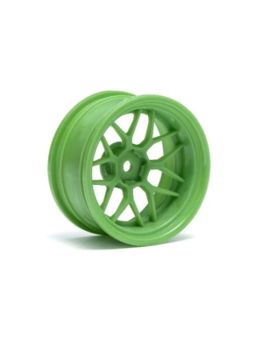 TECH 7 WHEEL GREEN 52X26X+9MM OFFSET (2PCS)