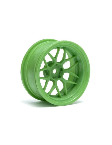 TECH 7 WHEEL GREEN 52X26X+9MM OFFSET (2PCS)