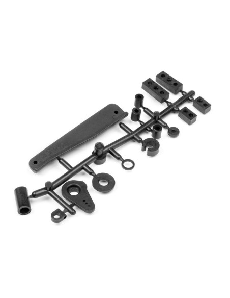 THROTTLE SERVO SAVER/SPACER MOUNT SET