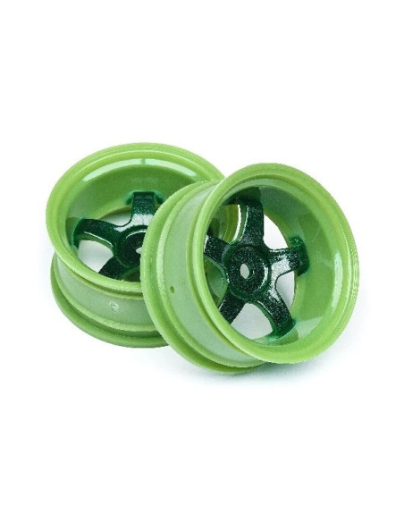 WORK MEISTER S1 WHEEL GREEN 26mm (9mm OS/2pcs)