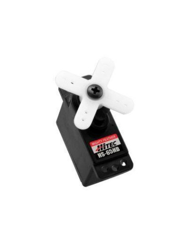 Servo HS-65HB con piñonería Nylon de Hitec