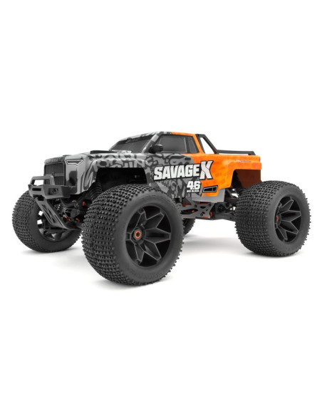 GT-6 Sportcab Painted Truck Body (Grey/Orange)