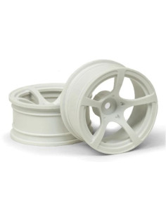 R5 WHEEL WHITE (9MM/2PCS)