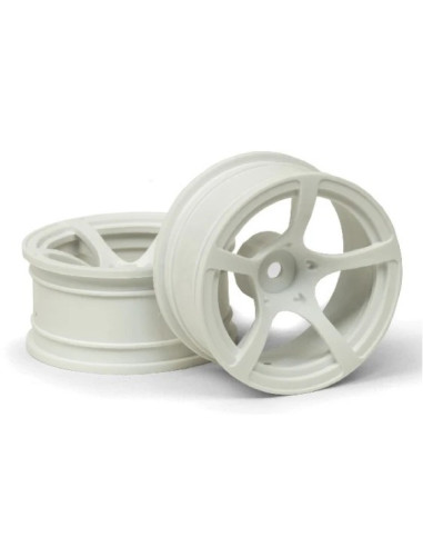 R5 WHEEL WHITE (9MM/2PCS)