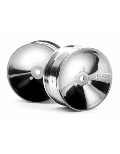 Aero-Dish Wheel 24mm Chrome 4 pcs