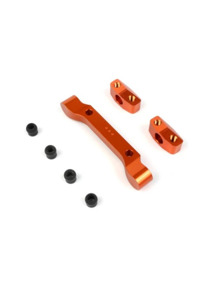 PRECISION MACHINED ANODIZED ALUMINUM REAR PIVOT BLOCK (3DEG)