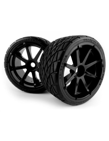 Mounted Phaltline Tire on 3256 Blast Black...