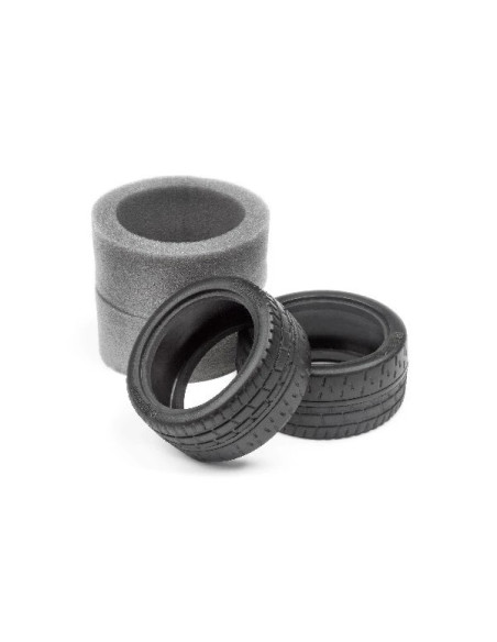 HPI WIDE RADIAL GRIP TIRE 31MM (2PCS)