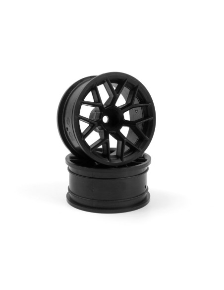 RTR WHEEL 26MM BLACK 9MM OFFSET/2PCS