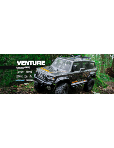 Venture Wayfinder 1/10 Crawler RTR Metallic -...