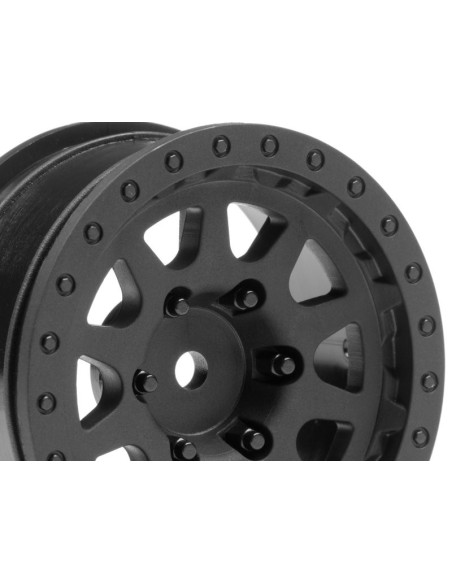 CR10 WHEEL 1.9in (BLACK/2PCS)