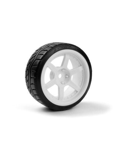 Falken Azenis Drift Tire/HRE C106 Wheel White...