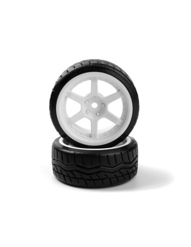 Falken Azenis Drift Tire/HRE C106 Wheel White...