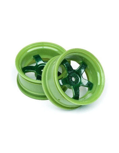 WORK MEISTER S1 WHEEL GREEN 26mm (6mm OS/2pcs)