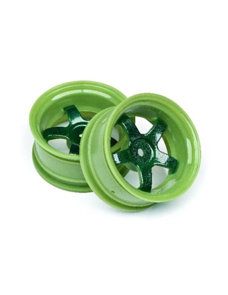 WORK MEISTER S1 WHEEL GREEN 26mm (6mm OS/2pcs)
