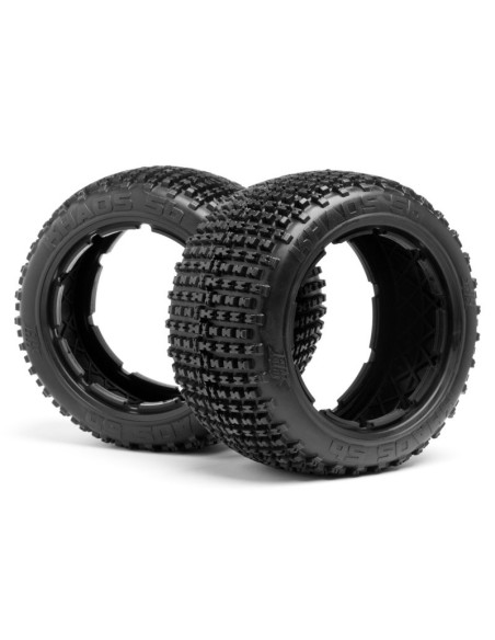 KHAOS TIRE (White/Baja 5B Rear/2pcs)