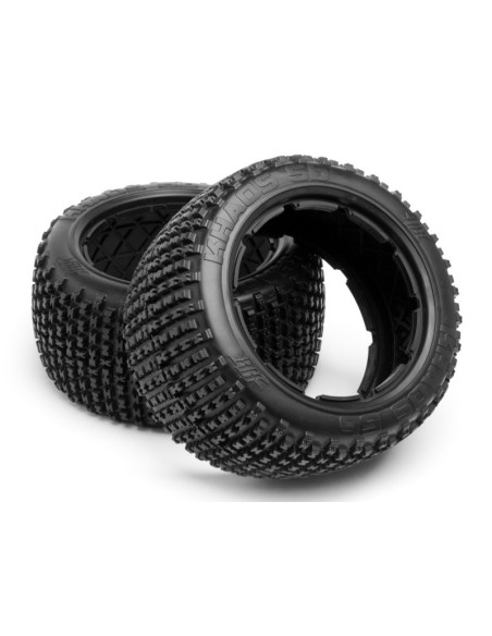 KHAOS TIRE (White/Baja 5B Rear/2pcs)