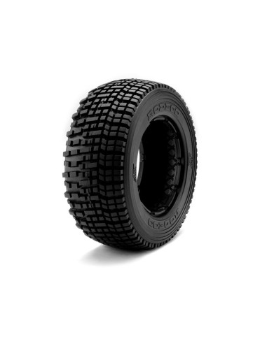 RODEOO TIRE (White/Baja 5T/Rear/2pcs)