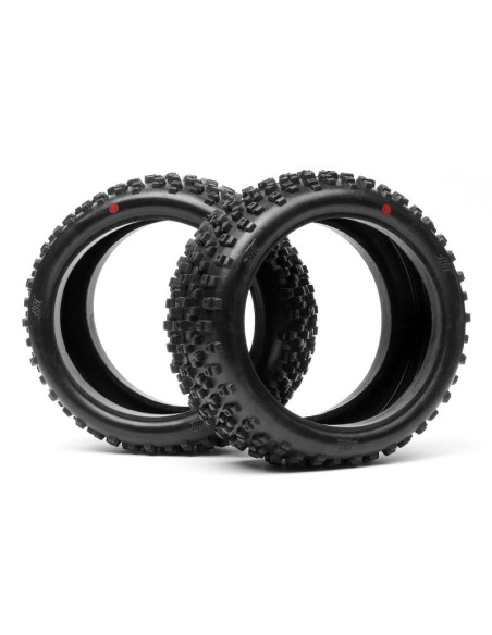 PROTO TIRE (Red/ 1/8 Buggy)