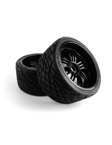 Mounted Phaltline Tire on 3251 Tremor Black Wheel