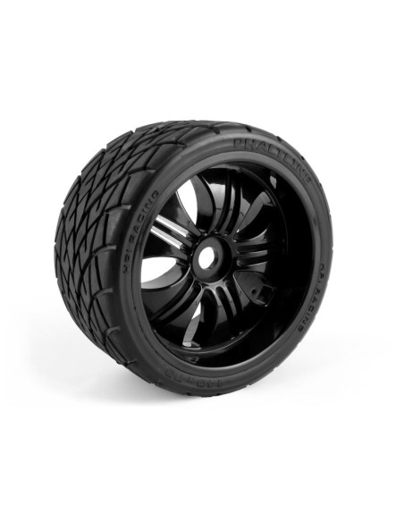 Mounted Phaltline Tire on 3251 Tremor Black Wheel
