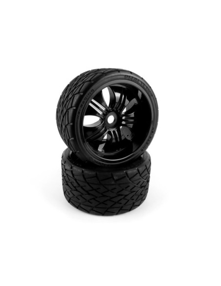 Mounted Phaltline Tire on 3251 Tremor Black Wheel