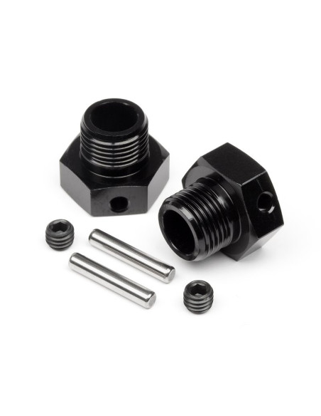 Wheel Hex Hub 6.7mm (2pcs/Black)