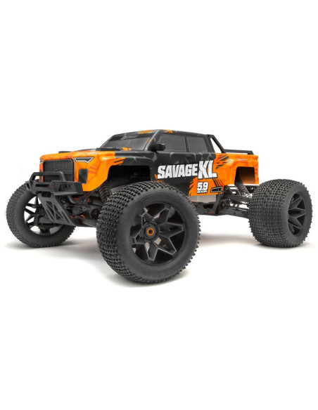 GTXL6 Kingcab Painted Truck Body (Orange/Black)