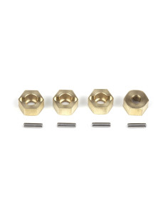 7mm Hex Hub Set (Brass/4pcs)